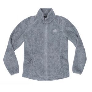 THE NORTH FACE Osito 2 GRAY Fuzzy zip Fleece Jacket Coat women’s S